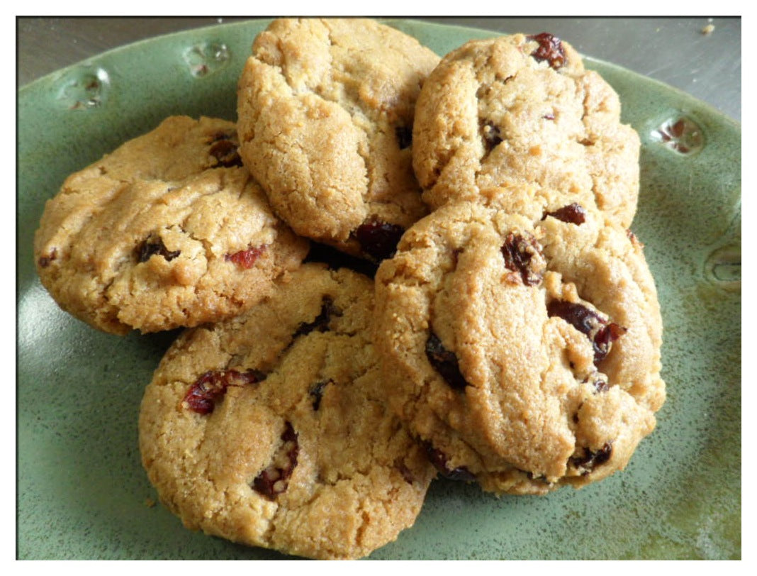 Rumi's Passion GF DF Cranberry Raisin Cookies